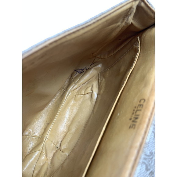 Celine Macadam Pattern Shoulder Bag Beige - Picture 5 of 14